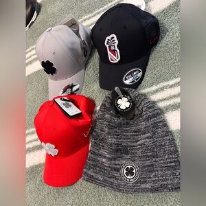 Black Clover Hats and Beanie Set